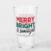 明るくメリー衛生的な |アルコールは細菌を殺す タンブラーグラス (正面)