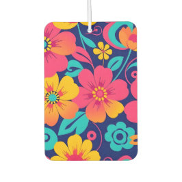 明るくレトロはっきりしたの花 – ドーパミンスタイル カーエアーフレッシュナー