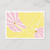 明るくレトロはっきりしたのrsvpカード エンクロージャーカード (裏面)