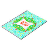 明るく光沢のあるリース ノートブック (左側)