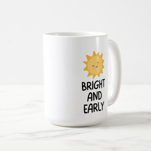明るく初期コーヒーマグ15oz コーヒーマグカップ (正面右)