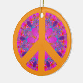 明るく平和カラフルシンボルセラミックオーナメント セラミックオーナメント (左)