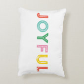 明るく幸せで楽しい休日 アクセントクッション (裏面(縦))