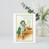 明るく幸せな聖パトリックの ポストカード (スタンド正面)