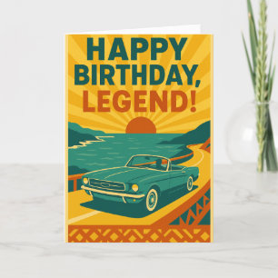 明るく折り畳まれた誕生日カード サンキューカード