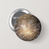 明るく抽象的な花火ボタン 缶バッジ (正面&裏面)