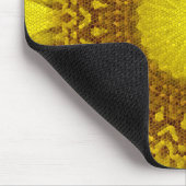 明るく日当たりの良い抽象芸術モザイクタイル マウスパッド (コーナー)