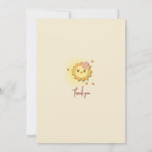 明るく明るいサンキューカード サンキューカード (裏面)