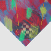 明るく明るい抽象芸術デジタルアート 薄葉紙 (詳細)