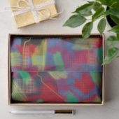 明るく明るい抽象芸術デジタルアート 薄葉紙 (ギフト)