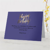 明るく明るい誕生日 カード (黄色い花)