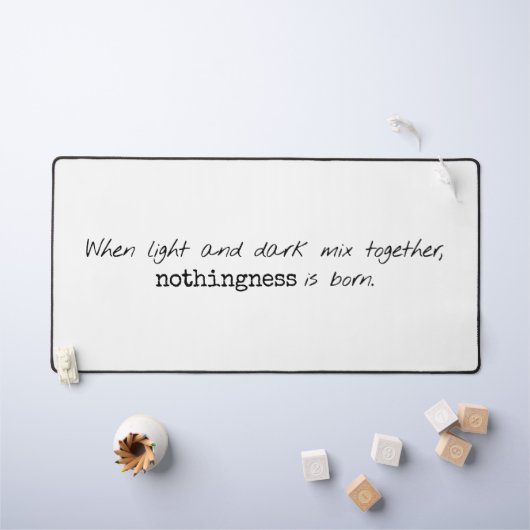 明るく暗いデスクマット デスクマット (キッズテーブル)