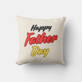 明るく暗い文字 クッション (正面)