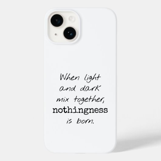 明るく暗いiPhoneケース Case-Mate iPhoneケース (裏面)
