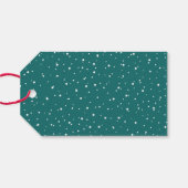 明るく楽しいクリスマスパイングリーン ギフトタグ (裏面横)