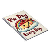 明るく楽しいパイの日 ノートブック (右側)