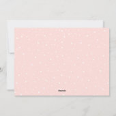 明るく楽しいメリークリスマス6フォト赤面ピンク シーズンカード (裏面)