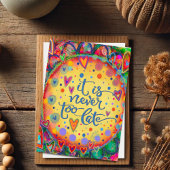 明るく決して遅インスパイア過しない勇気付けられる カード