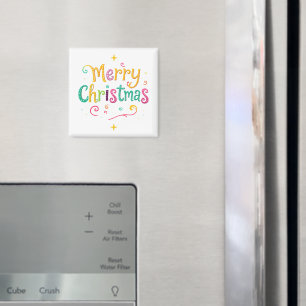 明るく涼しいメリークリスマス マグネット