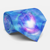 明るく照らされた手 ネクタイ (ロール)