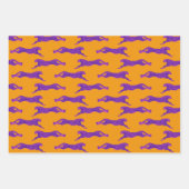 明るく熱はっきりしたいピンクのチーズ ラッピングペーパーシート (正面2)