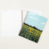 明るく生産的な1年間のひまわりプランナー プランナー手帳 (ディスプレー)