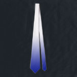 明るく白くグラデーションな勾配への粋で明るい青 ネクタイ<br><div class="desc">ヴィンテージの明るく白くグラデーションな勾配へのこの粋で明るいネオン青は粋で、ミニマルな個人のために完全です。</div>