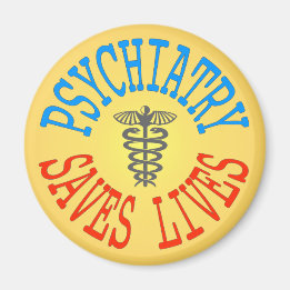 明るく精神医学を支持する磁石 マグネット