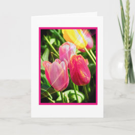 明るく美しい誕生日カード カード