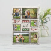 明るく老いたバメリーンの写真のクリスマス シーズンカード (スタンド正面)