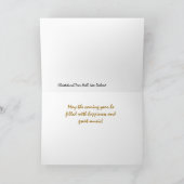 明るく色器官のクリスマスカード シーズンカード (内部)