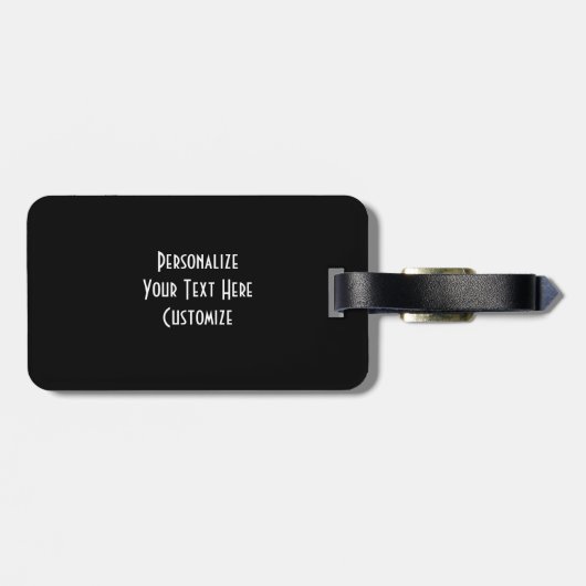 明るく赤いエレキギターの写真 ラゲッジタグ (裏面横)