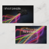 明るく軽い写真撮影 名刺 (正面/裏面)