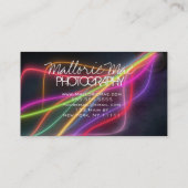 明るく軽い写真撮影 名刺 (裏面)