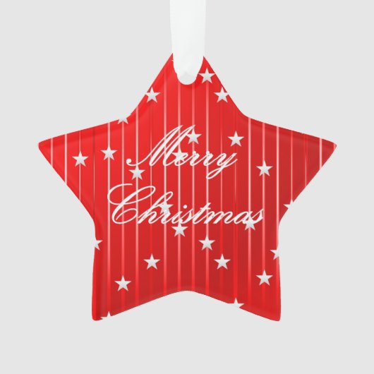明るく輝くアクリルオーナメントで楽しいクリスマスを オーナメント (正面)