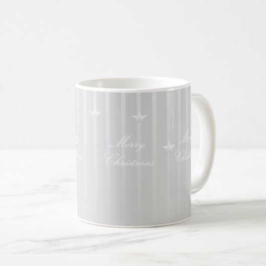 明るく輝くクリスマスマグカップ コーヒーマグカップ (正面右)