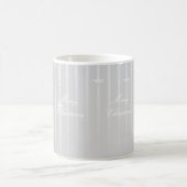明るく輝くクリスマスマグカップ コーヒーマグカップ (中央)