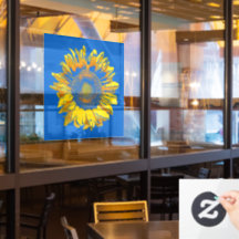 明るく輝くヒマワリ