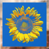 明るく輝くヒマワリ ウィンドウサイン (シート2)