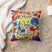 明るく輝く クッション (ブランケット)