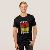 明るく輝け トライブレンドTシャツ (正面全面)