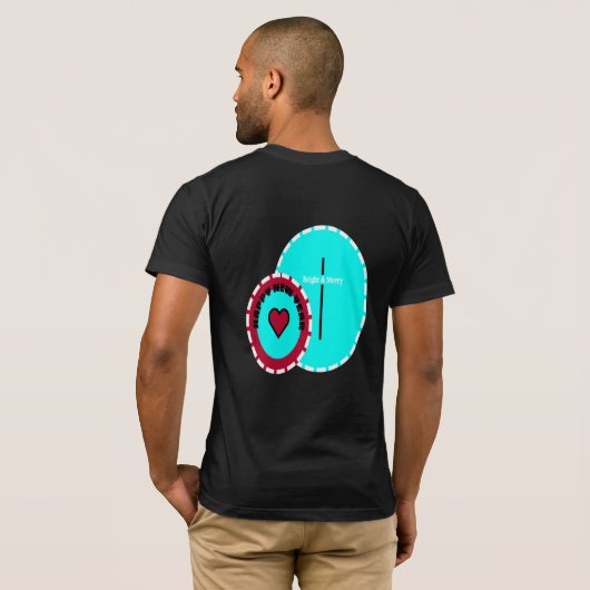 明るく陽気なTシャツ専用 Tシャツ (裏面フル)