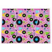 明るく鮮やかなシェイプ大抱き枕 ラージペーパーバッグ (正面)