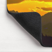 明るく黄色い空 マウスパッド (コーナー)