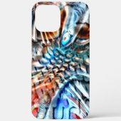 明るく、ねじれた色のビロードまたは羽毛 Case-Mate iPhoneケース (裏面)