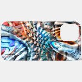明るく、ねじれた色のビロードまたは羽毛 Case-Mate iPhoneケース (裏面 / 右)