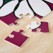 明るく、多色はっきりしたのデジタルアート ジグソーパズル (側面)