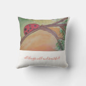 明るく、美しいすべての事 クッション (裏面)