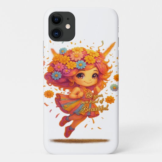 "明るく、美しくなりなさい"フローラ妖精iPhoneケース Case-Mate iPhoneケース (裏面)
