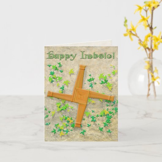 明るさのクロス カード (黄色い花)